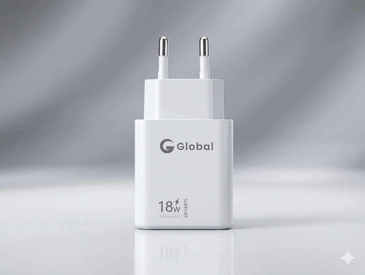 G Global 18W Fast Charger Adapter With Cable(B)